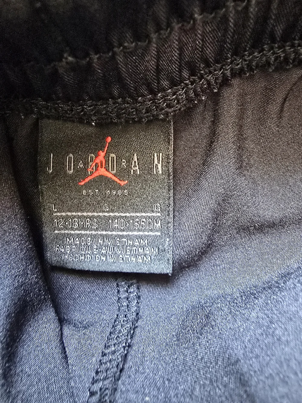 Jordan Girl’s Black Cargo Track Pants